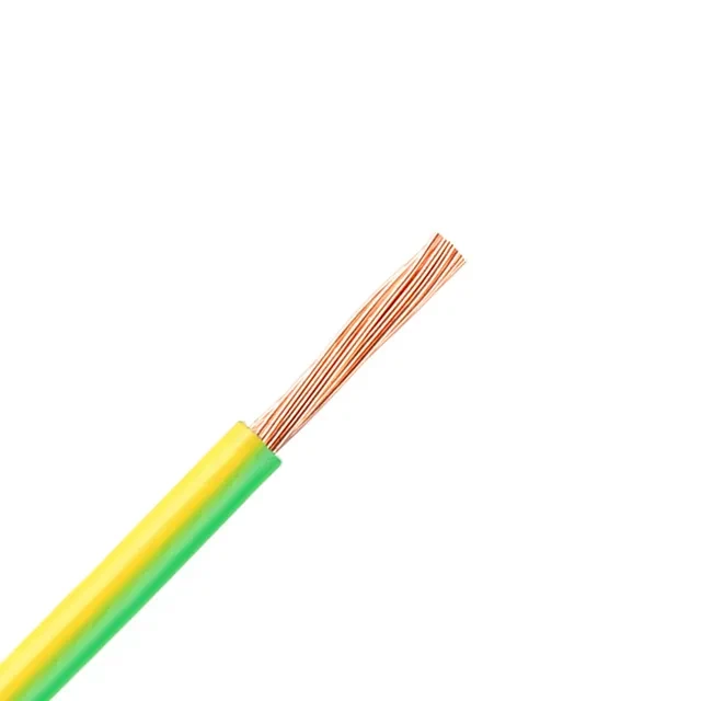Fir electric PV3 1 * 2.5 mm² galben/Verde cupru