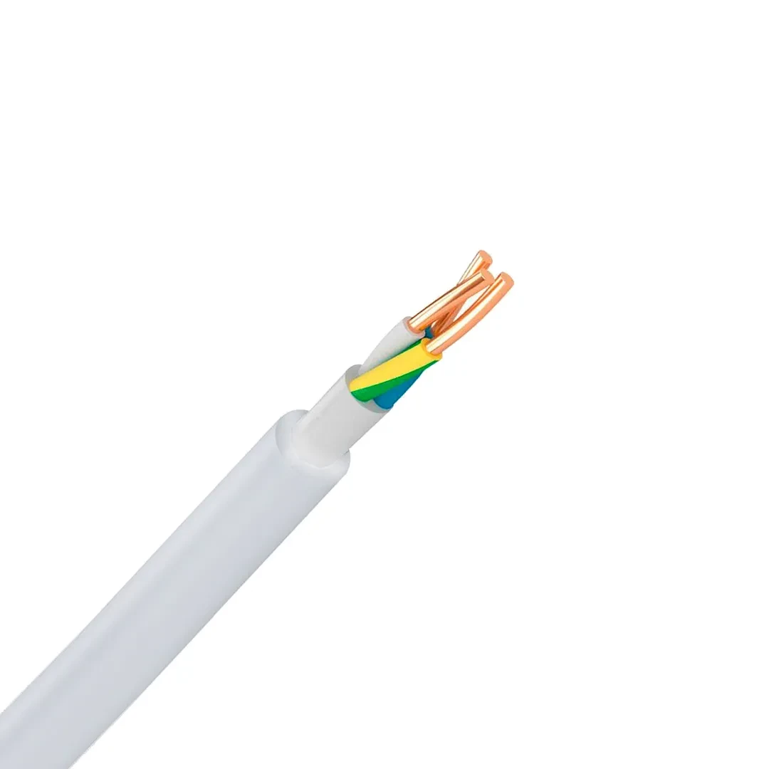 Cablu NYM 3 * 2.5 mm² alb cupru