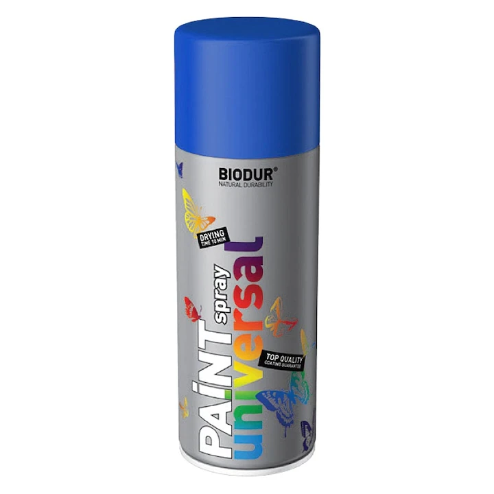 Spray vopsea "Biodur" 5010 albastru standard 400ml