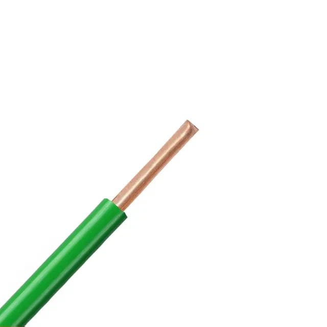 Fir electric PV1 1 * 1.5 mm² galben/Verde cupru